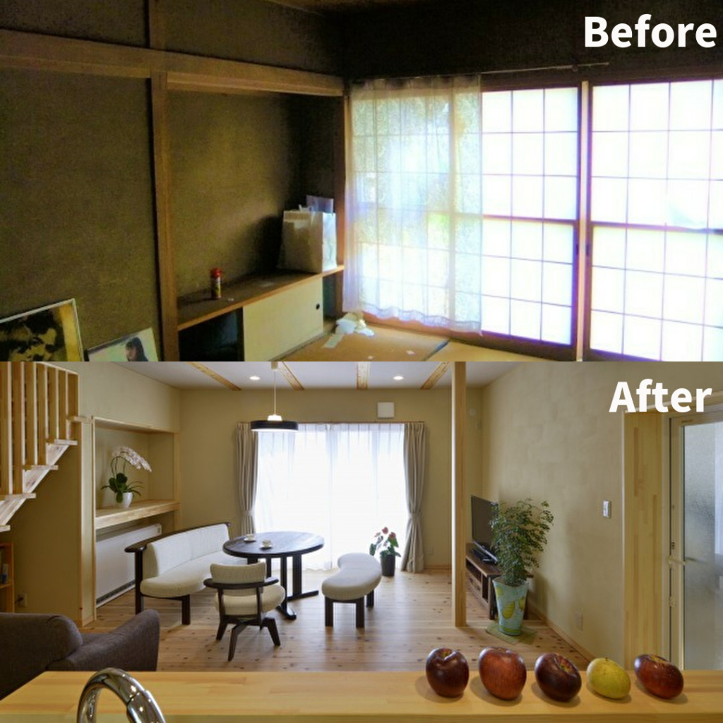長野市 築40年の断熱リノベーション見学会 受付終了 長野市でリフォーム リノベーションをお考えなら 長野市高断熱リフォームのタイガハウス